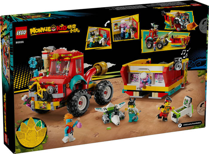 80055 LEGO® Monkie Kid Monkie Kid’in Ekibi Güç Kamyonu - 7