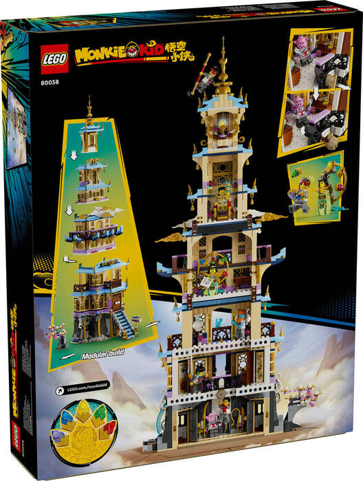 80058 LEGO® Monkie Kid Semavi Pagoda - 7