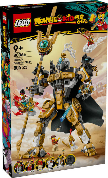 80065 LEGO® Monkie Kid Erlang'ın Semavi Robotu - 2