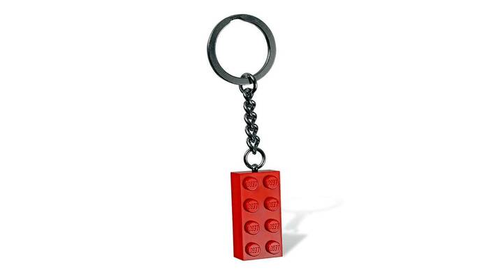 850154 2x4 Stud Red Anahtarlık - 1