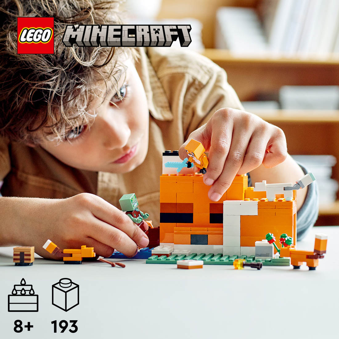 Dev tilki evinde Minecraft® maceraları