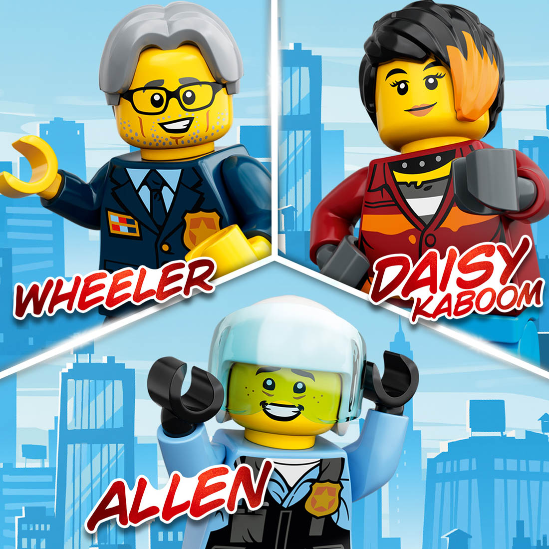 LEGO® City TV karakterleri