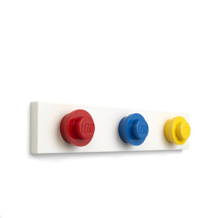 41110001 LEGO Duvar Askı Rafı - Kırmızı-Mavi-Sarı - 1