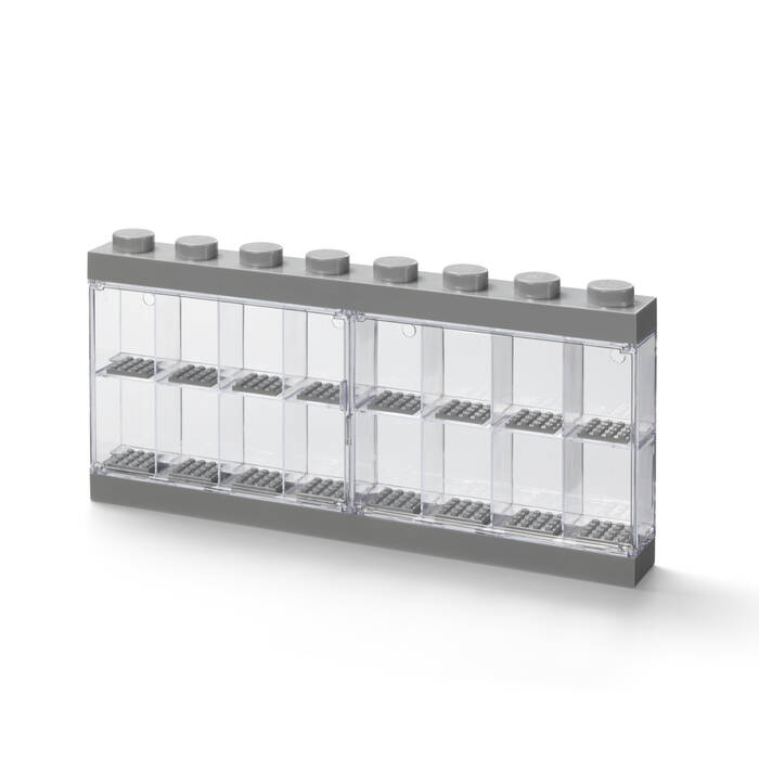 40660006 LEGO Minifigür Sergi Kutusu 16 - Gri - 1
