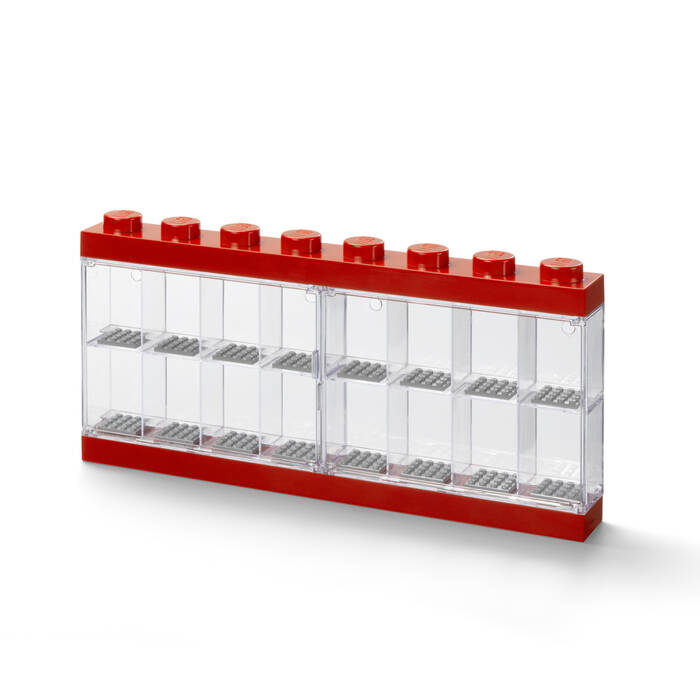 40660001 LEGO Minifigür Sergi Kutusu 16 - Kırmızı - 1