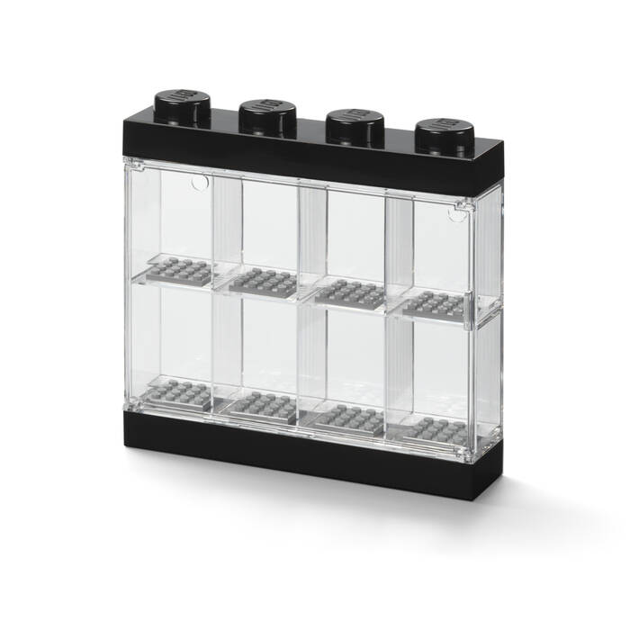 40650003 LEGO Minifigür Sergi Kutusu 8 - Siyah - 1