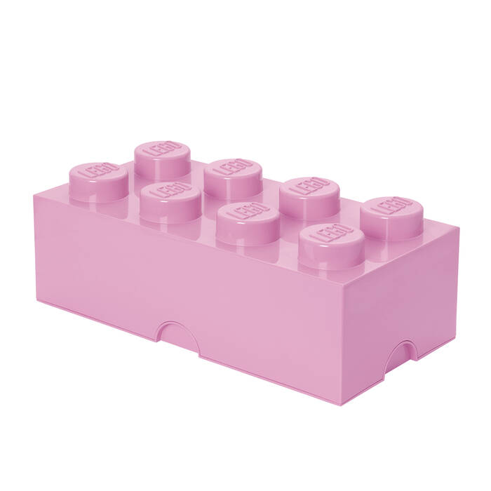 40041738 LEGO Saklama Yapım Parçası 8 - Açık Mor - 1