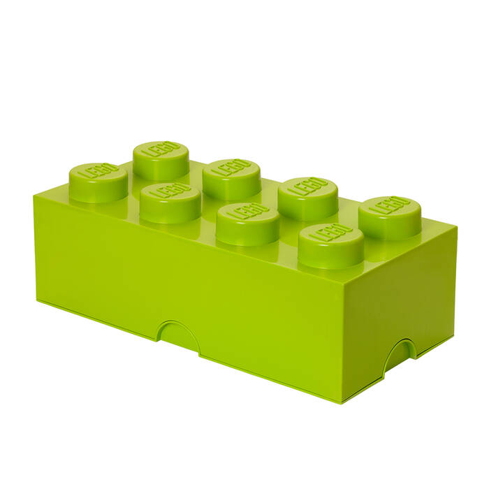 40041220 LEGO Saklama Yapım Parçası 8 - Açık Yeşil - 1