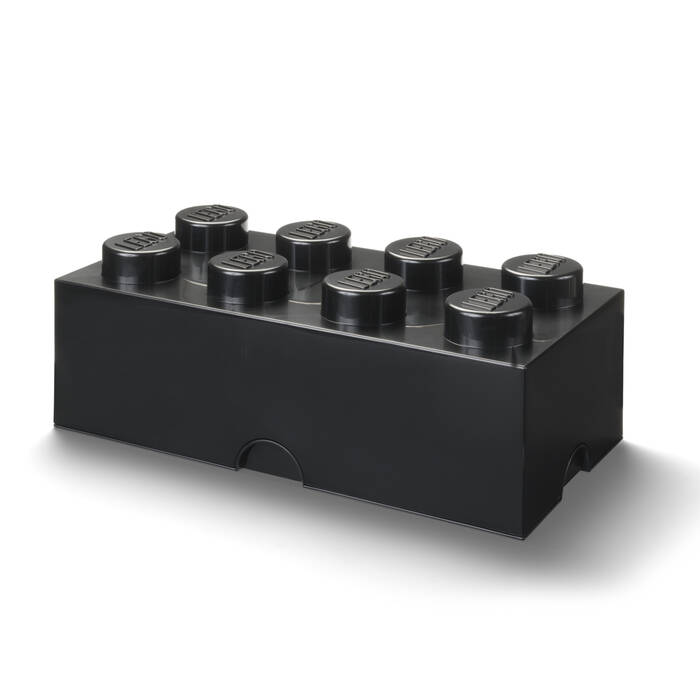 40041733 LEGO Saklama Yapım Parçası 8 - Siyah - 1