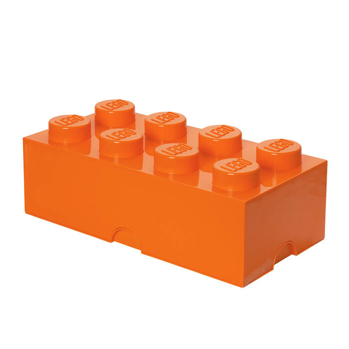 40041760 LEGO Saklama Yapım Parçası 8 - Turuncu - 1