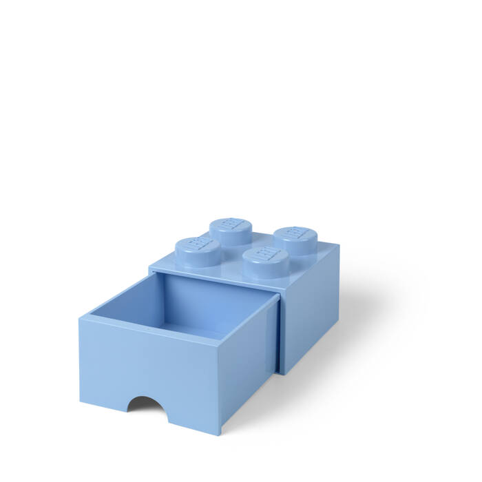 40051736 LEGO Yapım Parçası Çekmece 4 - Açık Mavi - 1