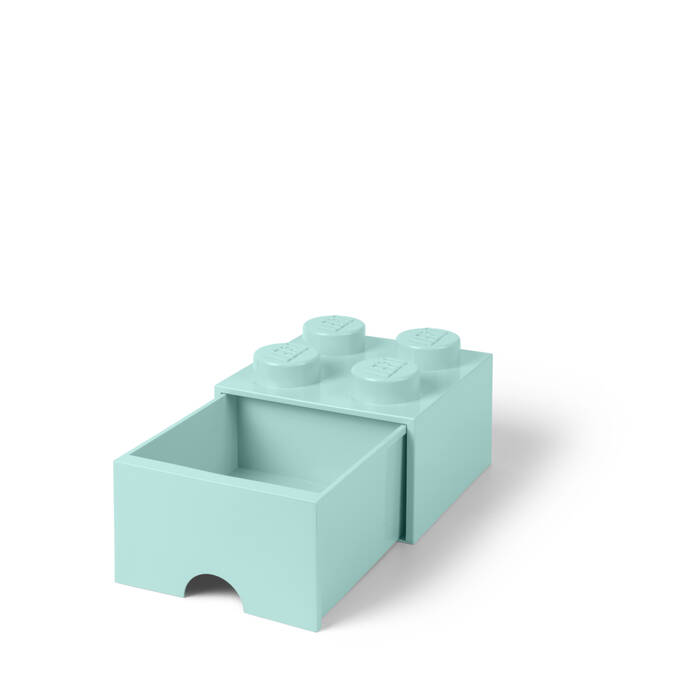 40051742 LEGO Yapım Parçası Çekmece 4 - Aqua Açık Mavi - 1