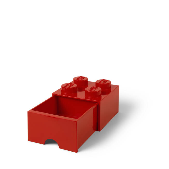 40051730 LEGO Yapım Parçası Çekmece 4 - Kırmızı - 1