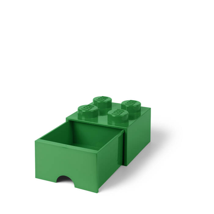 40051734 LEGO Yapım Parçası Çekmece 4 - Yeşil - 1