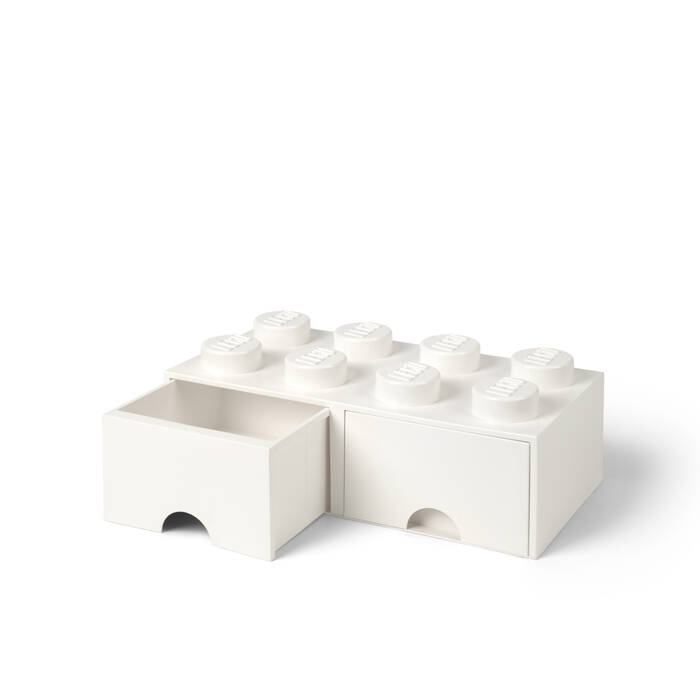 40061735 LEGO Yapım Parçası Çekmece 8 - Beyaz - 1