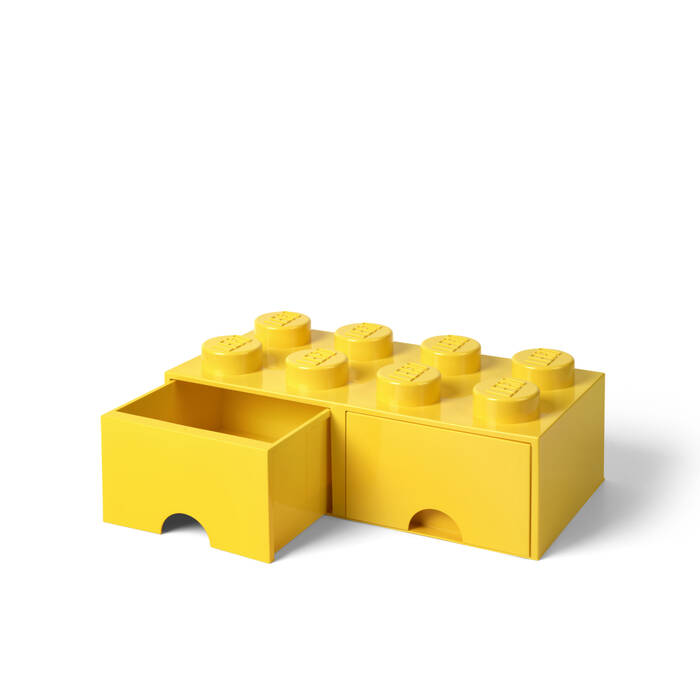 40061732 LEGO Yapım Parçası Çekmece 8 - Sarı - 1