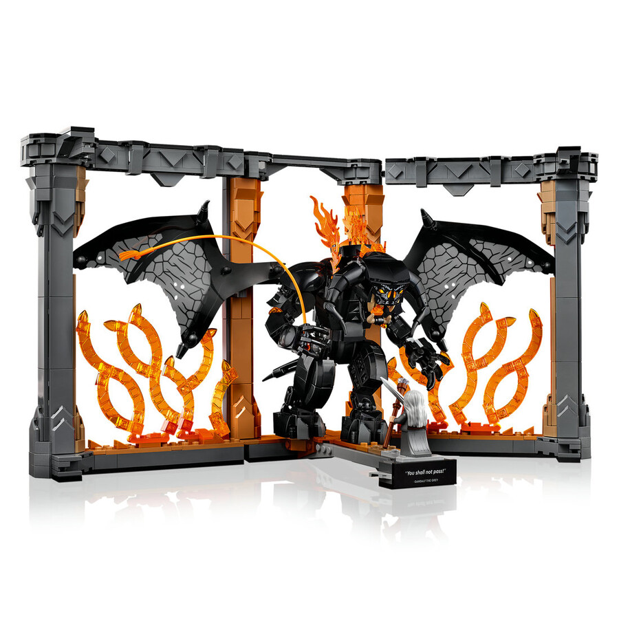 Lego 10367 Icons Yüzüklerin Efendisi Balrog Kitaplık Dekoru N11 4.185TL