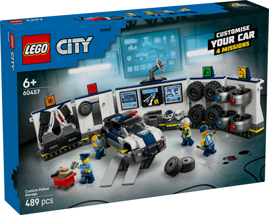 60457 LEGO® City Özel Polis Arabası Garajı - Resmi LEGO Store TR