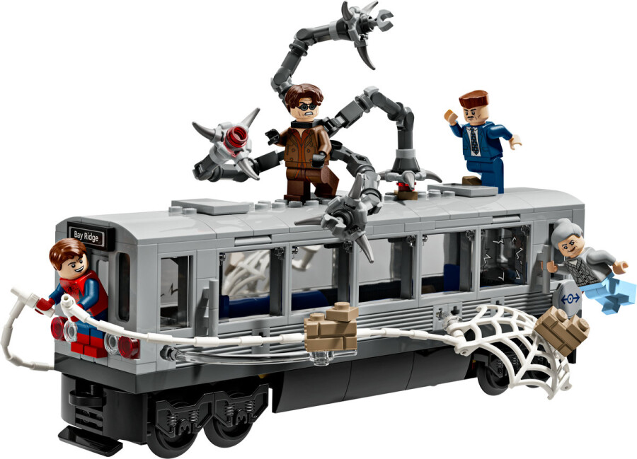 Lego Marvel 76321 Örümcek Adam ve Doktor Oktopus Metro Sahnesi Amazon İndirimi