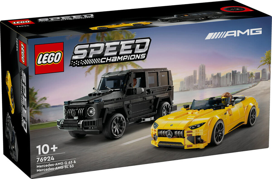 Lego Speed Champions Mercedes-amg G 63 & Mercedes-amg Sl 63