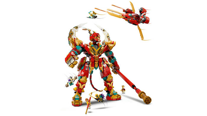 80045 LEGO® Monkie Kid Monkey King Ultra Robot - Resmi LEGO Store TR